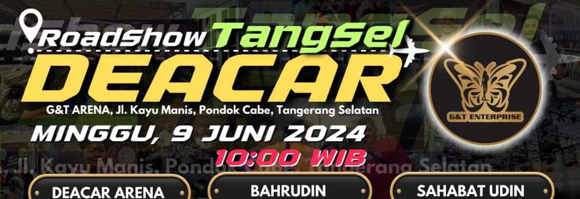 Data Juara Road Show Tangsel De Acar